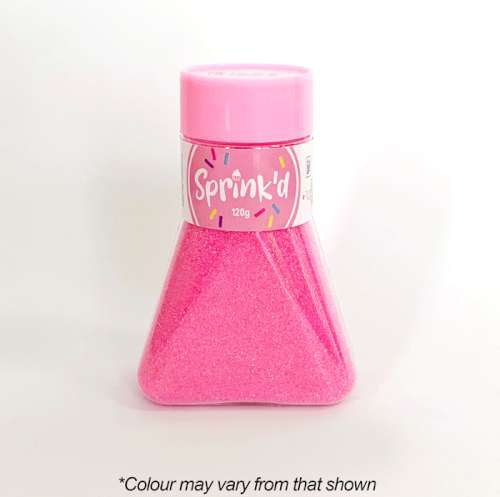 Sprink'd Sprinkles - Sanding Sugar Light Pink - Click Image to Close